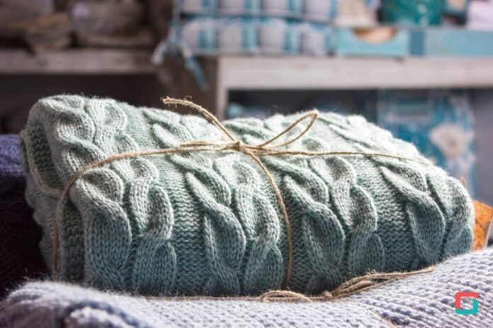 blanket wrapping